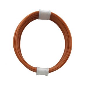1 LEDER 0,04MM ORANGE 10M