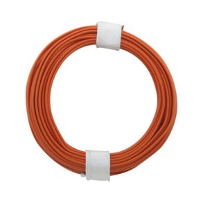 1 LEDER 0,14MM² ORANGE 10M