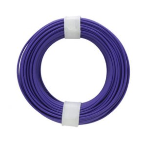 1 LEDER 0,14MM² VIOLET 10M