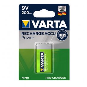 Varta - NiMH E-blok batteri 9V/ 200mAh (1 stk.)