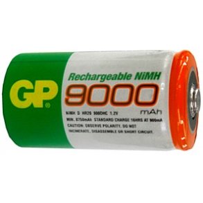 NI-MH R20/D 1,2V 9000MAH