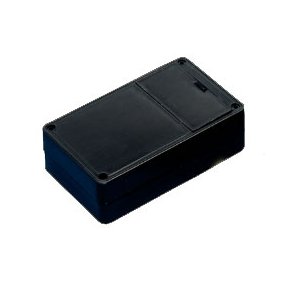 PLASTBOX M. BATTERIRUM SORT