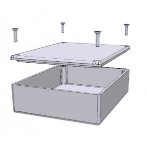 ALUKASSE 120*95*34MM IP54