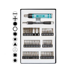 Skruetrkkerst m. skralde 49 bits