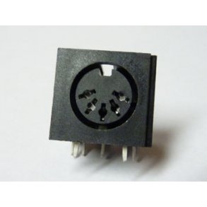 DIN B�SN. 5 POL CHASSIS PRINT