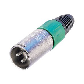XLR 3 POL HAN F/LEDN NEUTRIK