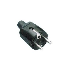 SCHUKO NETSTIK 230V HAN SORT