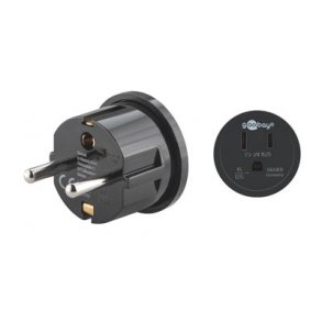 ADAPTOR USA HUN > SCHUKO HAN
