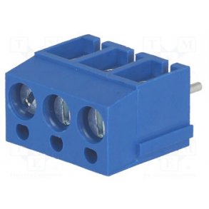 PRINTKLEMR. 3 POL 5MM M. FJEDE