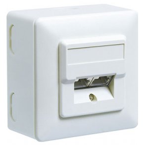 CAT5 V�GD�SE 2*RJ45 HVID