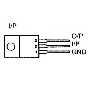 5V 1A SPNDINGSREG. NEGATIV