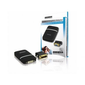 USB 2.0 til DVI/VGA grafikkonverter