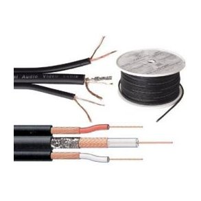 COAX KABEL MINI RG59 + 2*AUDIO