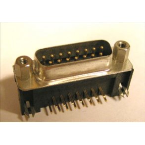 DSUB 15 POL STIK F/PRINT