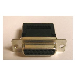 DSUB 15 POL B�SN. F/FLADKABEL