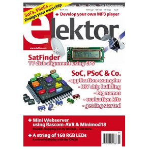 ELEKTOR MARTS 2011 ENGELSK