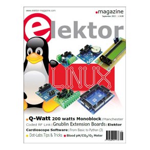 ELEKTOR SEPTEMBER 2013 ENGELSK