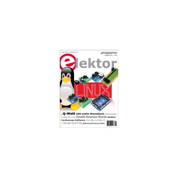 ELEKTOR SEPTEMBER 2013 ENGELSK