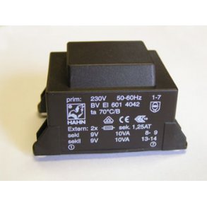 TRAFO 2*12V 20VA INDSTBT