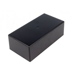 PLASTKABINET 130*68*44MM SORT ABS