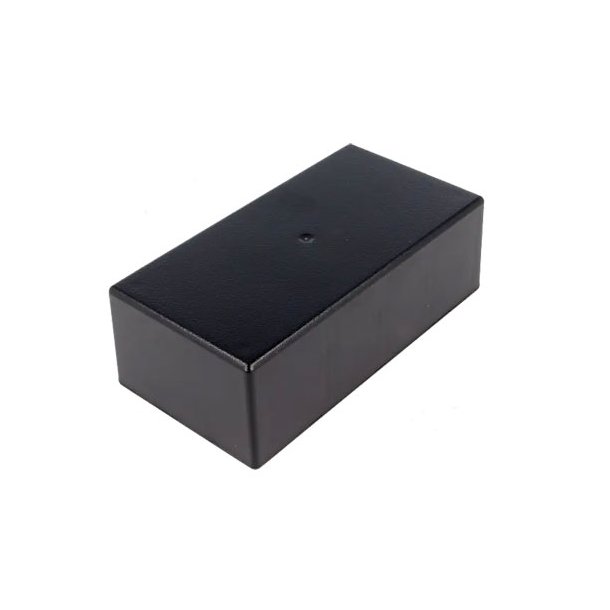 PLASTKABINET 130*68*44MM SORT ABS