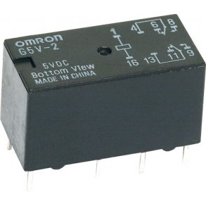 REL 5V/2A 2 SKIFT DIL