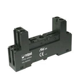 REL�SOKKEL DIN-SKINNE 2 SKIFT