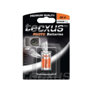 Tecxus - CR2 Lithium fotobatteri, 3V / 900mAh (1 stk.)