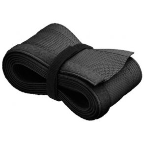 Kabelsok - Med velcro, 20-40mm, Sort (1,8m)