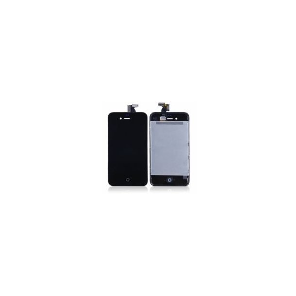  Apple iPhone 4S komplet LCD display+Touch, Sort