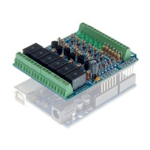 KA05 I/O SHIELD til ARDUINO? (byggest)