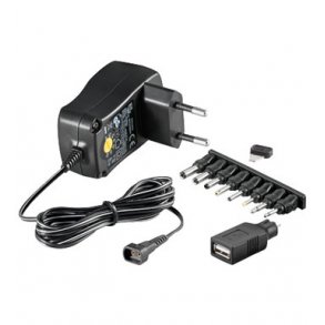 ADAPTOR 3 TIL 12VDC / 7W(0,6A)