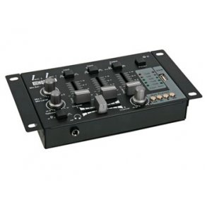 2 KANALS DJ MIXER + USB INDGAN