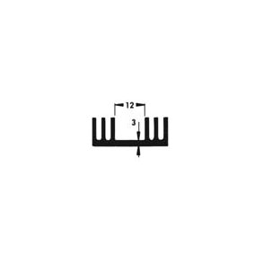 KLEPL. 30*37*10MM 8.5K/W