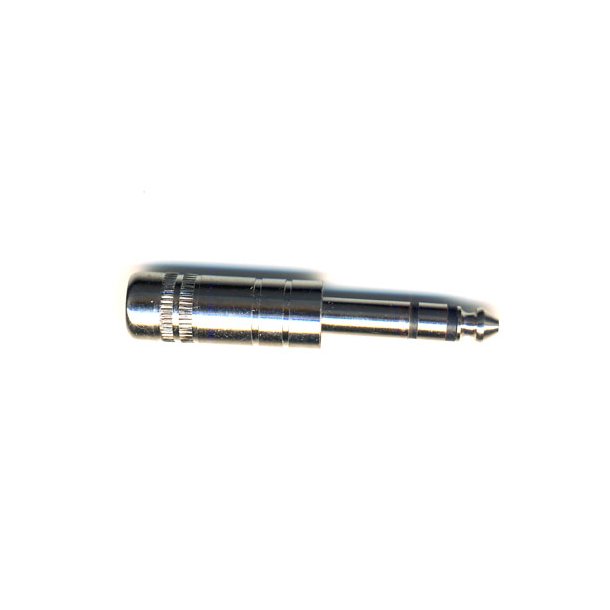 STEREO JACK 6,3MM METAL 5 STK.