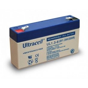 BLYBATTERI 6V/1,3AH ULTRACELL