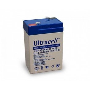 BLYBATTERI 6V/4,5AH ULTRACELL