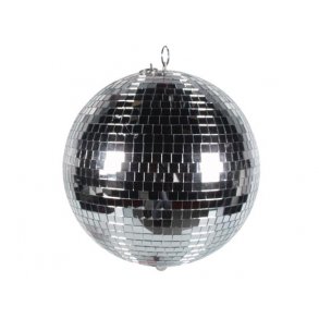 SPEJLKUGLE 30CM M. SIKKERHEDSK