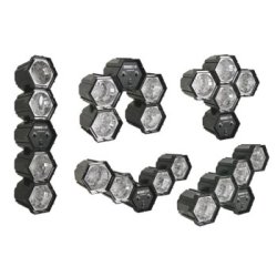 Modular LED lysshow - 4 x 47 LEDs