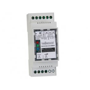 RGB LED LYSDMPER DIN-SKINNE