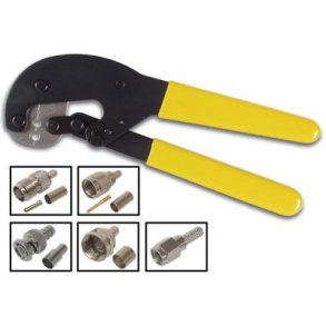 COAX krimptang - Til BNC/TNC/UHF/SMA stik